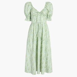 Hill House Home The Ophelia Dress Green
